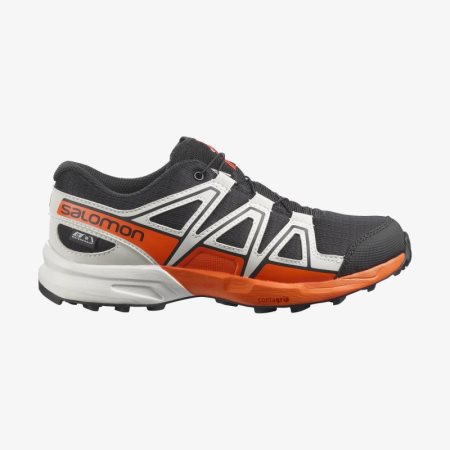 Scarpe Trail Running Salomon SPEEDCROSS CLIMASALOMON WATERPROOF Bambino Nere IT 6-N82